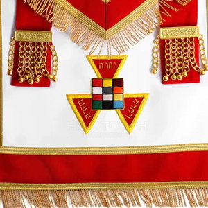 Tabliers maçonniques durables avec une finition élégante pour les événements formels et les tenues professionnelles, tabliers maçonniques personnalisés - Product Image 5