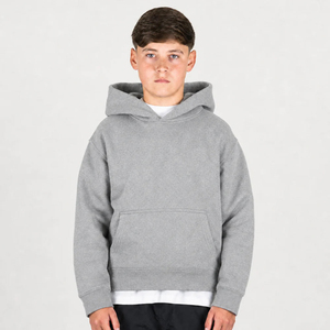 Sweat à capuche en molleton épais pour homme 420g : Pullover oversize vintage délavé batik pour un style streetwear hivernal premium - Product Image 1