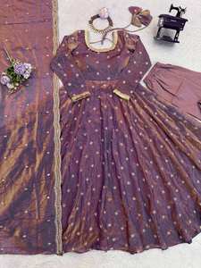 ชุดเดรสขายดีพร้อมกางเกงและผ้าคลุมไหล่ ดีไซน์เนอร์สไตล์บูติก เสื้อผ้าชาติพันธุ์มาใหม่ปี 2026 ราคาไม่แพง - Product Image 6