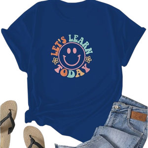 Camiseta de algodón de Office to Home Comfort in One Easygoing para mujer, perfecta para la productividad de verano - Product Image 4