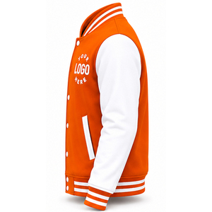 Wholesale High Quality Varsity <b>Jacket</b> Winter Wear <b>Jacket</b> Men Casual Wear Customized Decoration New Design OEM Men Varsity <b>Jacket</b> - Product Image 3