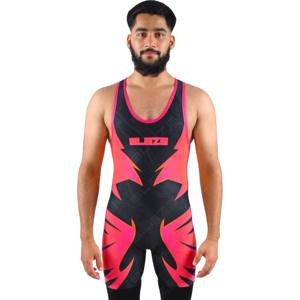 Nouvelle Arrivée Vêtements de Lutte Avec Design Personnalisé Maillots de Lutte Cool Dry pour Hommes Fabriqué au Pakistan - Product Image 4