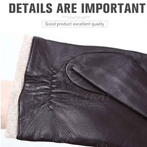 Guantes de cuero de alta calidad, ajuste cómodo, acabado suave, material duradero para clima frío - Product Image 4