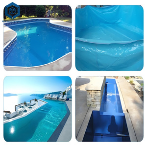 2mm HDPE <span class=keywords><strong>geomembrane</strong></span> với màu xanh cho Đầm phá Hồ hóa chất chất thải ao lót - Product Image 4