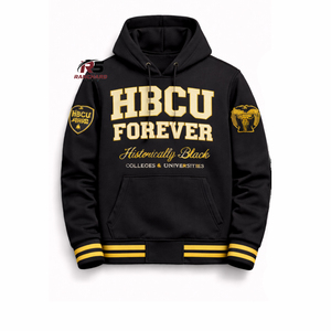 Chaqueta Deportiva con Capucha Personalizada para Hombre, Inspirada en la HBCU, de Primera Calidad, 100% Algodón, Informal y Deportiva - Product Image 2