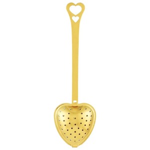 Infusor de Té de Hojas Sueltas de Latón Dorado con Asas Largas para un Mejor Té de Curio Craft - Product Image 4
