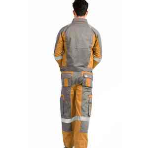 Chaquetas de Trabajo de Tela Twill Resistente para Clima Frío, Tareas de Mantenimiento de Infraestructura, Uniforme Industrial - Product Image 5