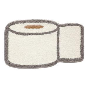 Tapis de bain fantaisie en chenille 100 % coton de haute qualité, antidérapant, imprimé floqué, pour usage domestique - Product Image 1