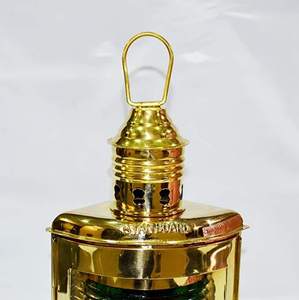 Support de bougie en laiton de style antique en forme d'ancre de bateau, fait main, de haute qualité, pour la maison, l'hôtel, les mariages, la décoration de Noël, nouvelle arrivée - Product Image 3