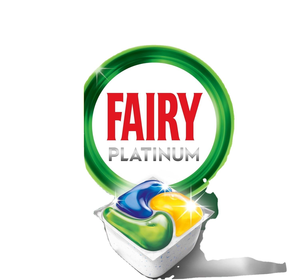 Pastillas para lavavajillas Fairy Platinum All In One, Limón, 170 pastillas, Para desafíos difíciles, Incluso limpia filtros grasosos - Product Image 1