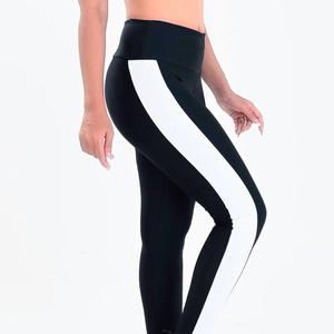 Leggings de sport et yoga pour femme, taille haute, extensibles dans quatre directions, respirants, avec logo personnalisé imprimé, collection 2026 - Product Image 2