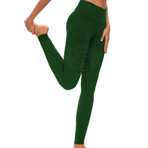 Leggings de yoga con cintura elástica para mujer, servicio OEM con MOQ bajo, leggings de yoga de alta calidad, ropa deportiva a precio económico. - Product Image 4