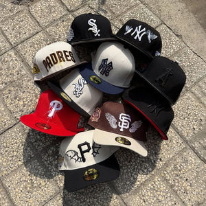 Nueva Gorra de Béisbol Ajustable, Deportiva y Moderna, de 6 Paneles, con Visera Plana, Bordado 3D Personalizado, 100% Algodón, para Fiestas - Product Image 5