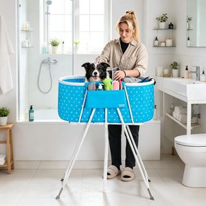 Vasca Professionale per Toelettatura Animali Domestici per Uso Interno, per Rettili, Gatti e Cani, in Materiale PP - Product Image 6