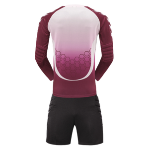 Maillot de gardien de but de football professionnel respirant, grande taille, imprimé, col en V, coupe ajustée, avec rembourrage de poitrine - Product Image 2