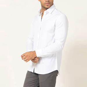 Camisas Casuales para Hombre, Nueva Colección 2026, 100% Algodón, Transpirables, Ecológicas, de Secado Rápido, Servicio OEM, Venta al Por Mayor - Product Image 3
