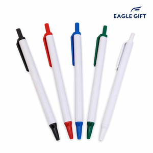 ปากกาลูกลื่นแบบกดหดได้ หัว 0.5 มม. ทำจากพลาสติก ABS พิมพ์โลโก้ได้  เขียนลื่น สีน้ำเงิน เหมาะสำหรับสำนักงาน โรงเรียน ของขวัญส่งเสริมการขายสำหรับองค์กร - Product Image 5