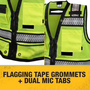 Chaleco de seguridad de la mejor calidad para adultos, fabricado en fábrica, con servicio OEM para uso en exteriores, precio al por mayor. - Product Image 5