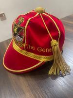 Gorra de Terciopelo para Graduación, Diseño Personalizado con Logotipo Bordado, Ajustable con Broche, Unisex, para Entrenamiento Académico