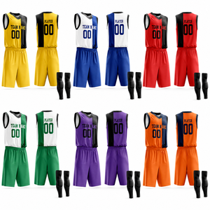 Tenue de ligue de basketball personnalisée : Maillot et short d'équipe personnalisés, kit de compétition à séchage rapide - Product Image 2