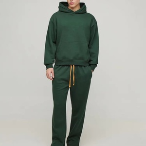 Conjuntos Deportivos de Felpa de Alta Calidad para Hombre, Sudadera con Cremallera, Pantalones para Correr, Conjunto Deportivo de Dos Piezas, Talla Grande - Product Image 1