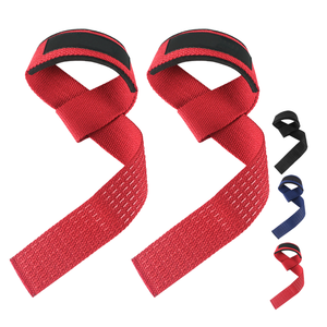 Sangles de poignet réglables antidérapantes avec logo personnalisé pour la musculation, la force athlétique et l'entraînement en force - Product Image 1