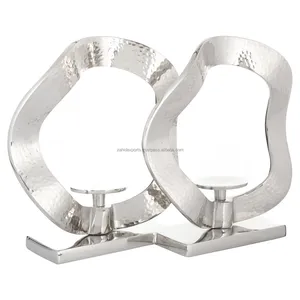 High Demand Contemporary Handmade Stainless Steel Customized Shape <b>Candlestick</b> <b>Holder</b> for Corporate Events and Home Decor - Product Image 4
