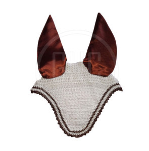Quality Knit Cover Design For Horse Session Riding Use Nice Fit Horse Ear <b>Bonnet</b> Stylish Finish Horse Ear <b>Bonnet</b> - Product Image 2