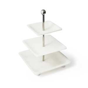 Good Quality <b>Marble</b> <b>Cake</b> <b>Stand</b> with Solid Base Elegant Dessert Display for Home Decor Hotels & Special Occasions - Product Image 4