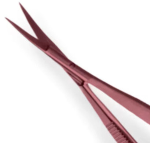 Premium Sharp Spring Curved Stainless Steel Precision Cuticle <b>Scissors</b> Handles <b>Nail</b> Care Tool <b>for</b> Salon Home Use - Product Image 2