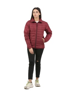 women puffer <b>jacket</b> hooded padded winter coat lightweight design womens puffer <b>jacket</b> <b>short</b> quilted insulated warm winter wear - Product Image 2