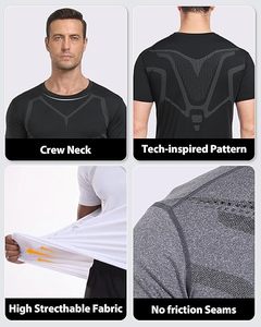 Camiseta de Manga Corta para Hombre, Corte Ajustado, Algodón Jersey, Lavado Ácido, Estampado, Estilo Deportivo, Elástica, 220g, Personalizable - Product Image 4