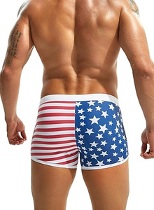 <b>Men's</b> shorts Patriot Edition: <b>Men</b>’s High-Performance Americana Quick-Dry Athletic Swim and Gym <b>Trunk</b> - Product Image 3