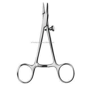 A-1 VERITAS Steinmann Tendon Seizing Forceps Orthopedic Bone Surgery Reusable Stainless Steel Surgical Tool | needle holder - Product Image 4