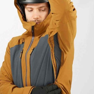 Combinaison de ski à capuche de haute qualité, fermeture éclair, design personnalisé, imperméable, respirante, très vendue, pour hommes et femmes, JACOMO APPAREL Polartec - Product Image 4