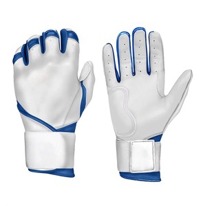 Guantes de Bateo de Béisbol y Sóftbol Unisex de Cuero Impermeables, Económicos y a la Moda, con Cierre de Tirón y Logotipo Personalizado, Venta al Por Mayor - Product Image 2