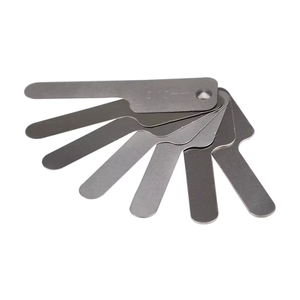 7 Pcs Dental Interproximal Reduction Gauge Ruler IPR Tooth <b>Gap</b> Measuring Instrument Stainless Steel Reusable Tool - Product Image 6