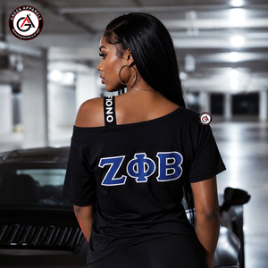 เสื้อแจ็คเก็ตครอปปักลาย Zeta Phi Beta Finer Womanhood สำหรับผู้ใหญ่ ฤดูหนาว ผ้าฝ้าย/ไนลอน พร้อมอุปกรณ์เสริมสำหรับชมรมนักศึกษาหญิง - Product Image 2