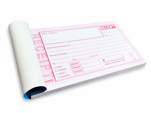 Hawamahal Cash Receipt <b>Book</b> Carbon Copy Receipt <b>Book</b> 50 plus 50 Carbon pages 100 Page Receipt <b>Book</b> 19x11cm White Paper Ruled - Product Image 1