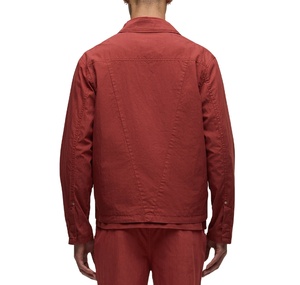 Veste de travail de poids lourd pour menuisier en détresse avec col rabattu doublure en toile et flanelle Veste d'hiver en sergé de coton - Product Image 6