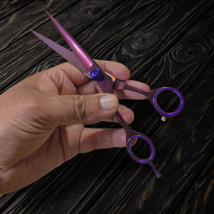 Tijeras de Peluquería para Diestros KAAMIR INSTRUMENTS, Precisión, 32 Dientes, Diseño Ligero, Mango Mediano, Precio Directo de Fábrica - Product Image 2