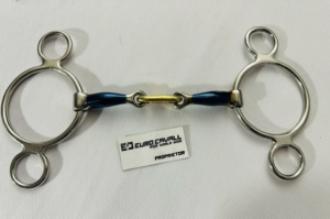 2025 Blue Alloy Polo Bits Sweet Iron Horse Products pour l'équitation - Product Image 2