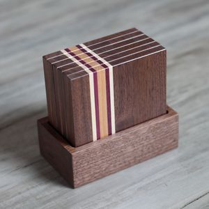 Modern Design Mango Wood Coaster Wooden Coaster Solid Wood Coaster Acacia Wood Coaster Place Mats At low wholesale Price - Product Image 6