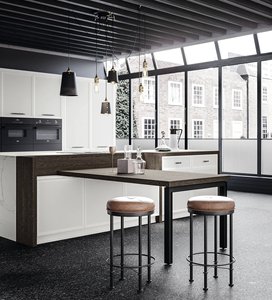 JY Project Customized Eco-Friendly Vietnam MDF Wood RTA Kitchen Cabinets Modern <b>Melamine</b> Panel Complete Kitchen Cabinet <b>Set</b> - Product Image 3