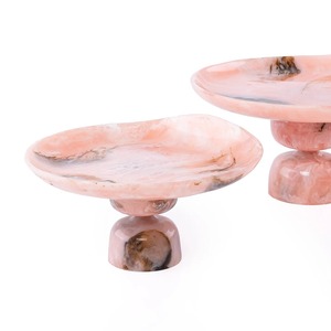 Handmade Epoxy Resin Serving Bowl with Raised Base Tray and Saucers Set for Ramadan Gatherings and Premium Dinnerware Bowls - Product Image 6