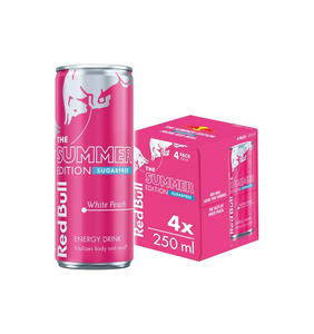 Venta al por Mayor de Bebidas Energéticas Red Bull Edición Verano Sabor Melocotón Blanco y Edición Rosa - Edición Limitada, Suministro B2B al por Mayor - Product Image 5