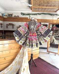 Nouvelles Tendances 2026 : Ensembles de Robes Afghanes pour Femmes – Respirants, Multicolores, Longueur Genou, Tailles et Couleurs Personnalisables, Idéals pour les Mariages - Product Image 3