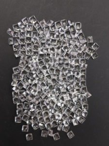 Topaze blanche naturelle 3,5 mm, taille princesse carrée, pierres précieuses de qualité supérieure pour la fabrication de bijoux - Product Image 2