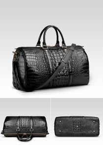 Bolsa de Viaje Unisex de Cuero Genuino con Estampado de Camuflaje, Cierre de Cremallera, Asa Suave, 20-35L, Resistente - Product Image 4