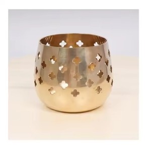 Wedding Decor Metal Votive Candle <b>Holder</b> Elegant <b>Tea</b> <b>Light</b> <b>Holder</b> Party Table Accent - Product Image 4
